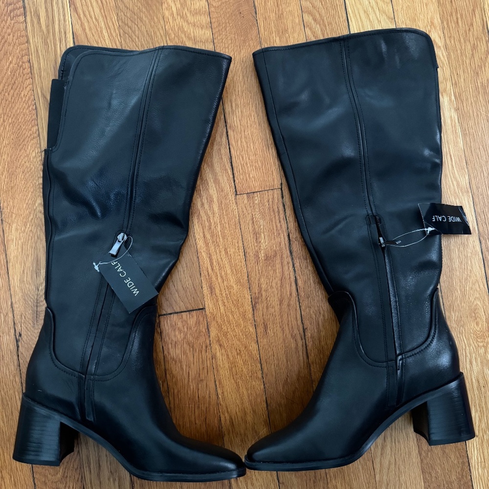 Naturalizer edit 27 Edda boots size 8 wide width calf